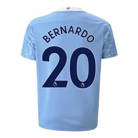Fußballtrikots Manchester City Bernardo Silva 20 Heim Trikotsatz 2020-2021